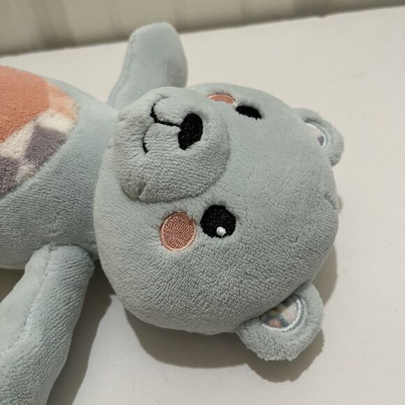 Laura Ashley Light Blue Teddy Bear Plush Soft Baby 12" Stuffed Animal Toy - Picture 9 of 9